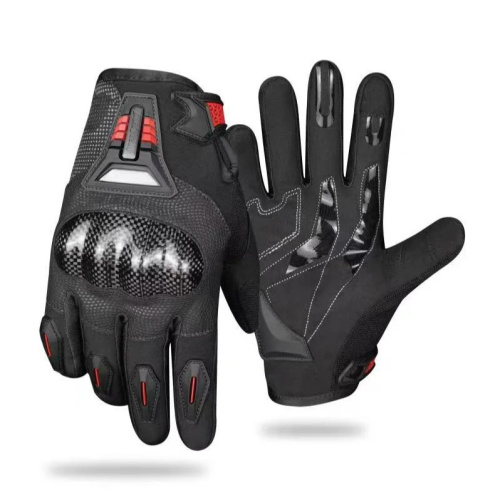 Ones Again Перчатки текст MG07-CF black-red в Москве