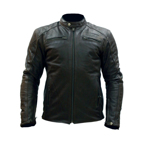 MCP Мотокуртка кожаная классическая Arizona Черная в Москве