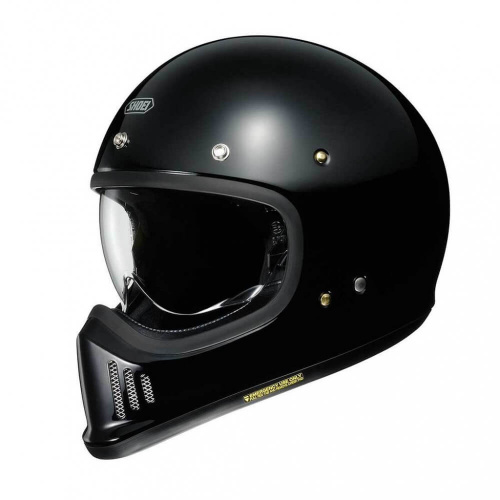 Shoei Мотошлем EX-Zero Plain Черный глянцевый в Москве