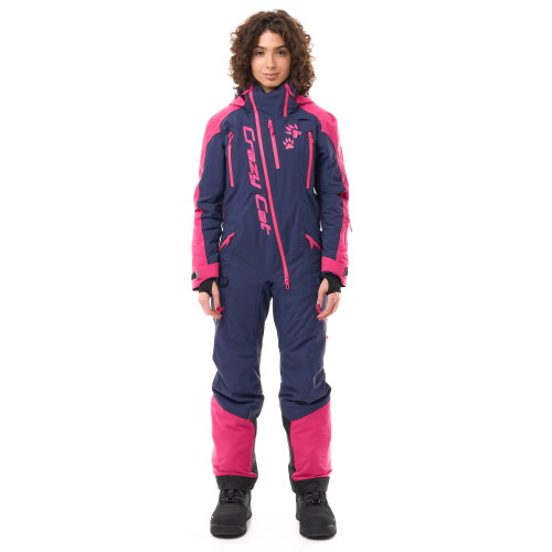 Dragonfly Комбинезон утепленный Extreme Woman Dark Blue - Pink Cat в Москве