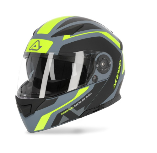 Acerbis Шлем модуляр Rederwel Grey/Yellow в Москве