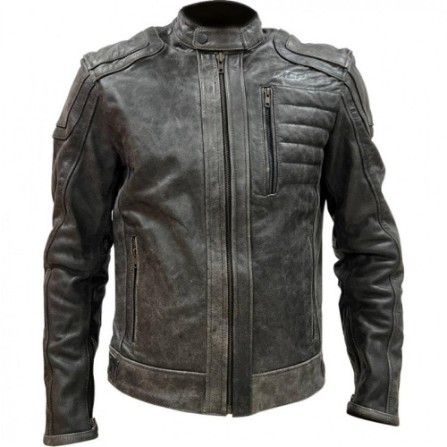 MCP Мотокуртка кожаная Houston серый в Москве