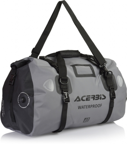 Acerbis Сумка водонепроницаемая горизонтальная X-Water Horizontal Black/Grey 40L в Москве