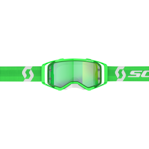Scott Очки кроссовые Prospect green/white green chrome works в Москве