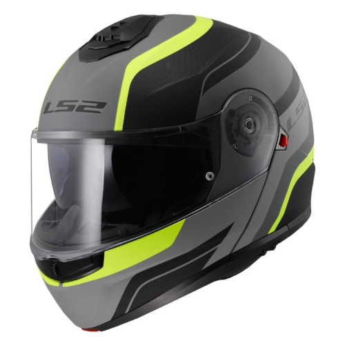 LS2 Мотошлем FF908 Strobe II Monza матовый черно-желтый в Москве