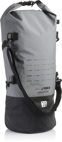 Acerbis Сумка водонепроницаемая вертикальная X-Water Vertical Black/Grey 30L в Москве