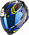 Scorpion Exo Мотошлем Exo-491 Spin Черный/Синий/Желтый в Москве