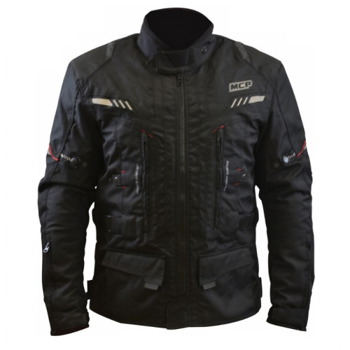 MCP Мотокуртка мужская туристическая Traveller черно-красный в Москве