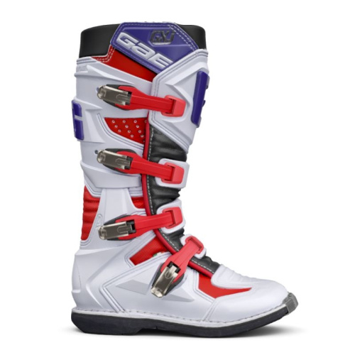 Gaerne Мотоботы детские/женские GXJ White-Red-Purple в Москве