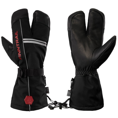 Finntrail Перчатки Lobster 2800 GraphiteRed в Москве