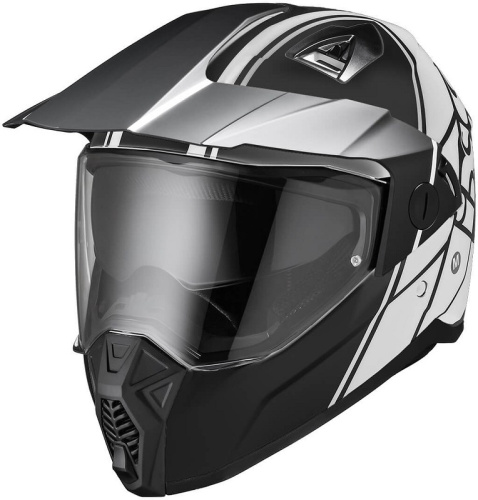 IXS Шлем IXS 208 2.0 Черно-Белый Матовый в Москве