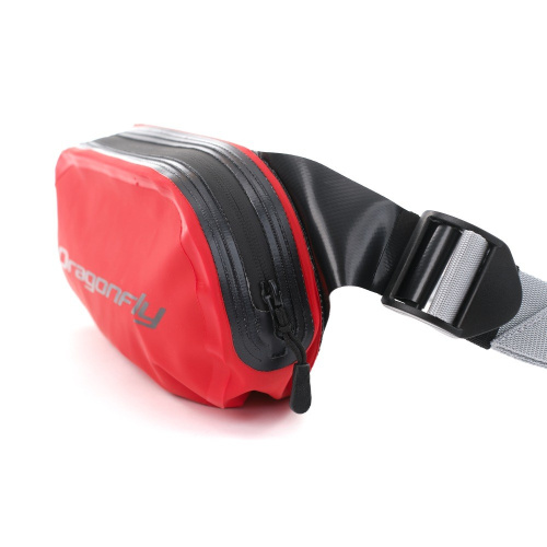 Dragonfly Гермосумка поясная DF Wallet 2л Red-Black в Москве