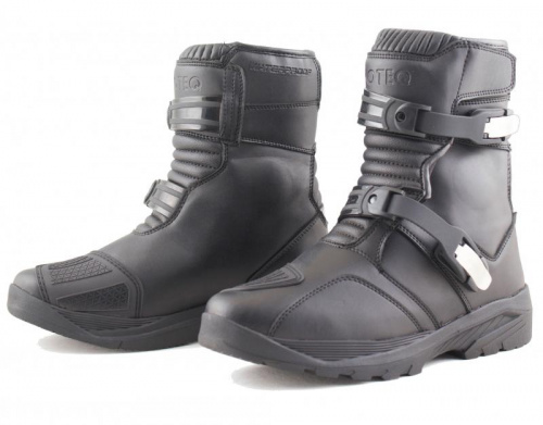 Moteq Туристические мотоботинки Chucky, Черный в Москве