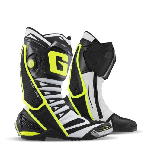Gaerne Мотоботы GP1 Evo White/Black/Yellow в Москве