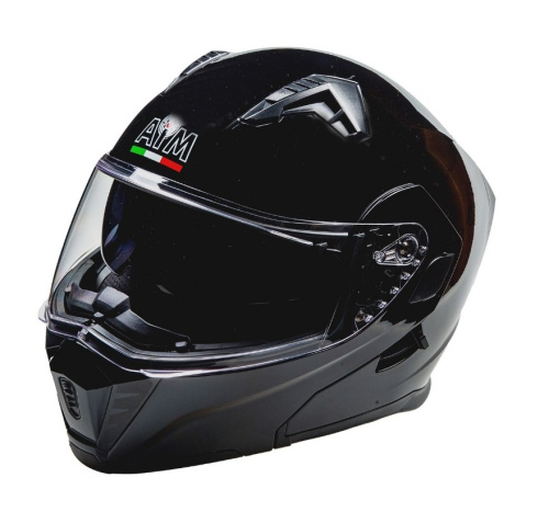 AiM Шлем модуляр JK906 Black glossy в Москве