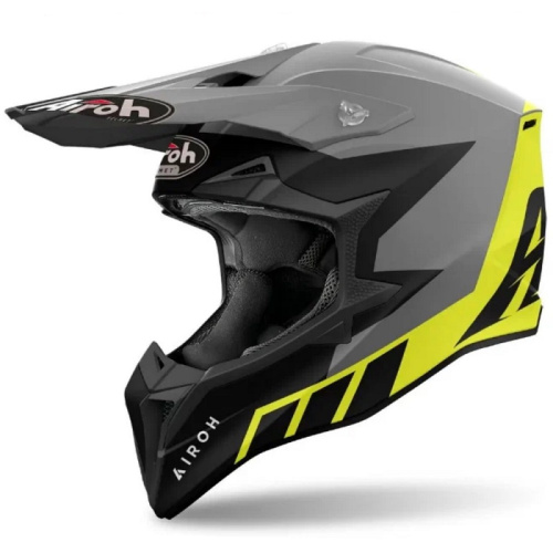 Airoh Мотошлем Wraaap Reloaded Yellow Matt в Москве