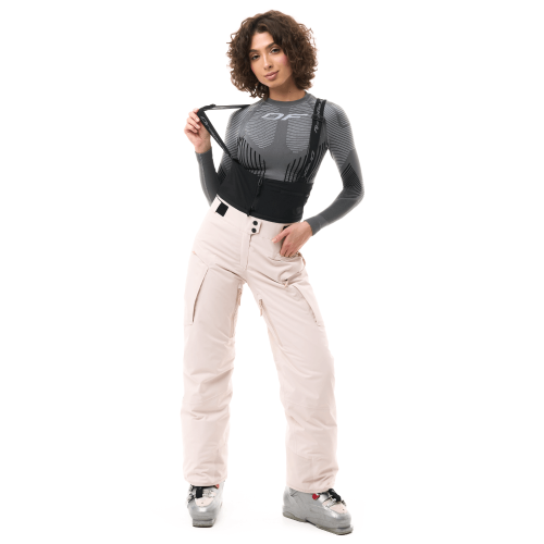 Dragonfly Штаны горнолыжные утепленные Gravity 2025 Woman Light Grey в Москве