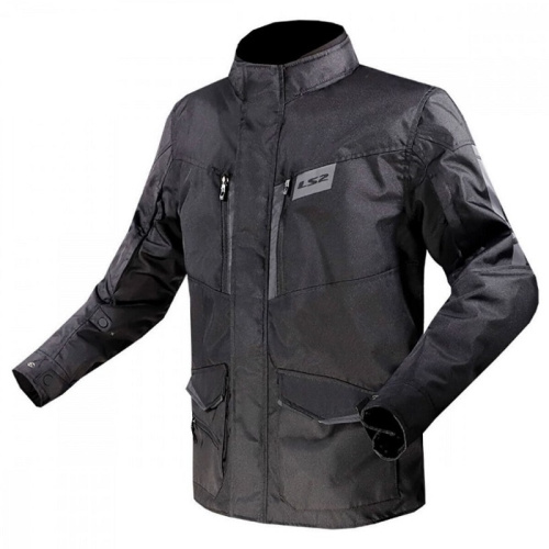 LS2 Мотокуртка Metropolis Evo Man черный в Москве