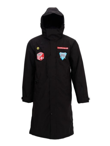 Hyperlook Теплый горнолыжный плащ Cave черный в Москве