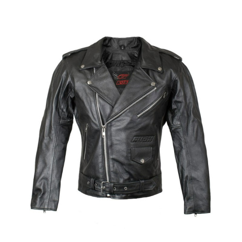 Rush Мотокуртка Rocker кожа Черный в Москве