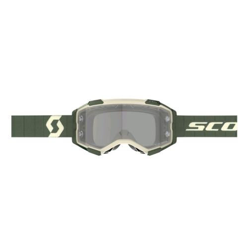 Scott Очки кроссовые Fury LS kaki green/light sensitive grey works в Москве