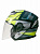 AiM Шлем открытый JK526 Yellow/Grey/Black в Москве
