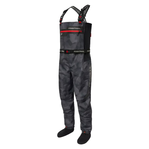 Finntrail Вейдерсы Athletic 1532 Camo Shadow Black в Москве