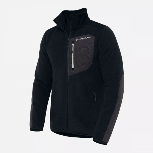 Finntrail Толстовка мужская флисовая Sherpa 1397 Graphite в Москве