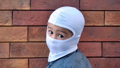 MotoLike Подшлемник детский Хлопок/Эластан Белый в Москве