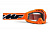 100% Маска кросс FMF Powerbomb Rocket Orange - прозрачная линза в Москве