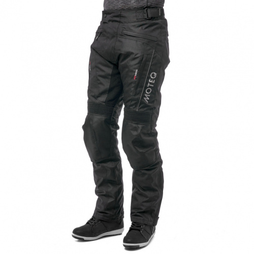 Moteq Текстильные штаны Drago удлиненные, Черный в Москве