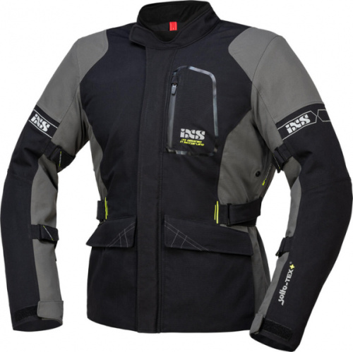 IXS Куртка Laminat-ST-Plus черно-серая в Москве