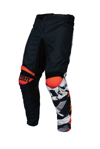 Scout Штаны кроссовые Abstraction Black/Orange в Москве