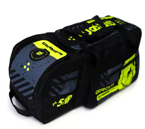 Grom Сумка для экипировки с колесами MX1 Gearbag Fragments Neongrey в Москве