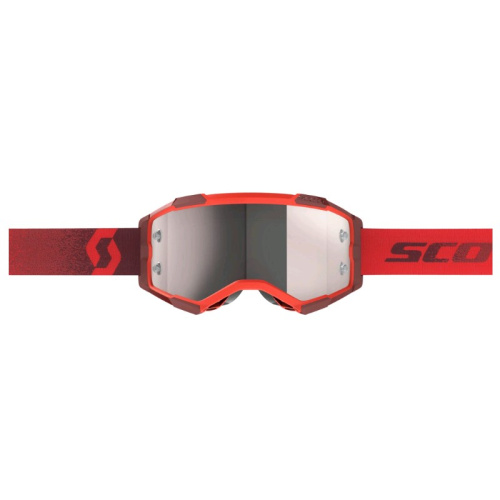 Scott Очки кроссовые Fury red/silver chrome works в Москве