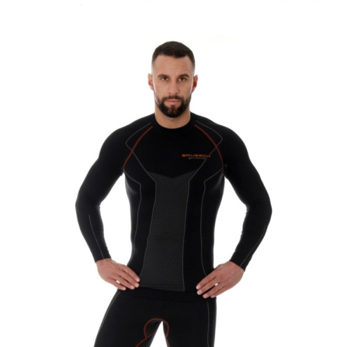 Brubeck Футболка мужская Thermo Protect черный в Москве
