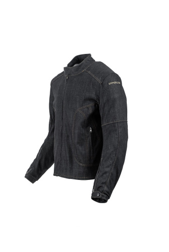 Hyperlook Мотокуртка джинсовая Lion denim Синий в Москве