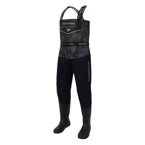 Finntrail Вейдерсы с сапогом Enduro BF 5281 CamoShadowBlack в Москве