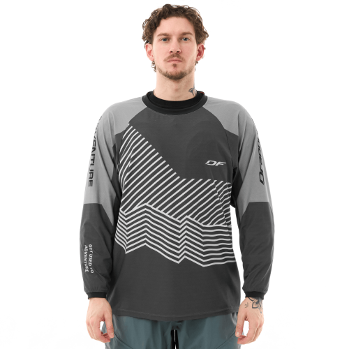 Dragonfly Джерси Quad Dirt Man 2025 Grey в Москве