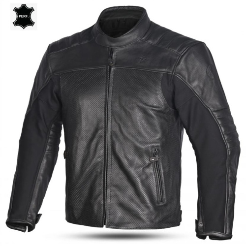 Dimox Мотокуртка Кожа Slayer Mens Perforated black в Москве