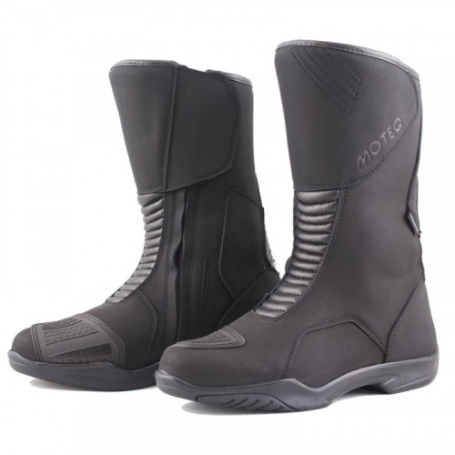 Moteq Кожаные мотоботы Phantom black в Москве