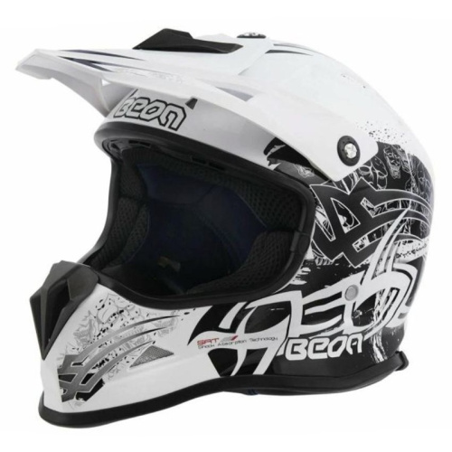 Beon Шлем МХ-17 White/Black в Москве