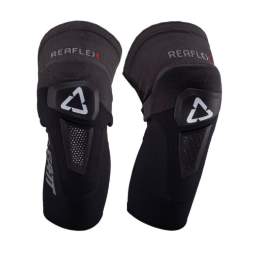 Leatt Наколенники подростковые ReaFlex Hybrid Junior Knee Guard V26 Black в Москве