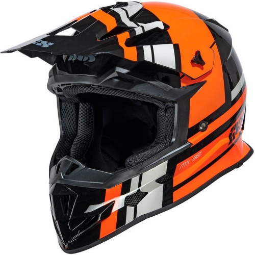 IXS Мотошлем iXS361 2.3 Черно-оранжевый в Москве