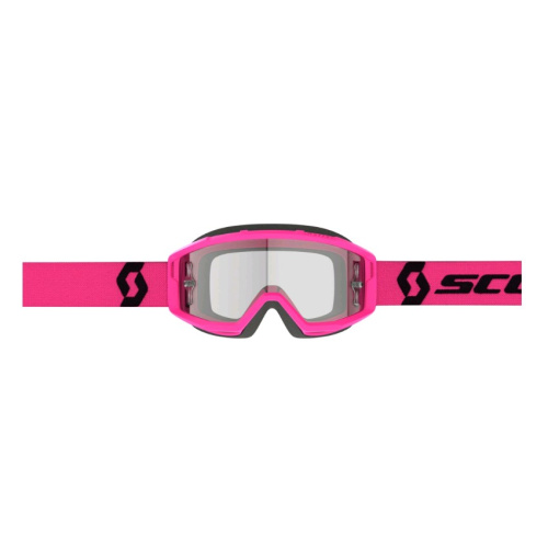 Scott Очки кроссовые Primal pink/black/clear works в Москве
