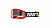 100% Очки детские Strata Mini Goggle Red/Clear Lens в Москве