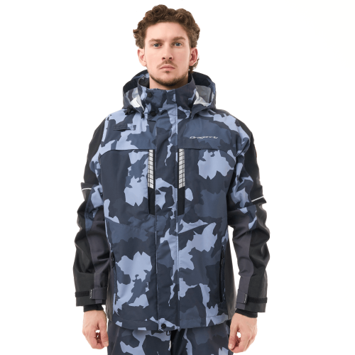 Dragonfly Куртка мембранная Quad Pro Man 2025 Dark Camo - Black в Москве