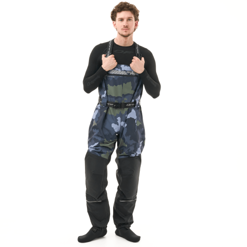 Dragonfly Вейдерсы мембранные Quad Pro 2025 Green Camo в Москве