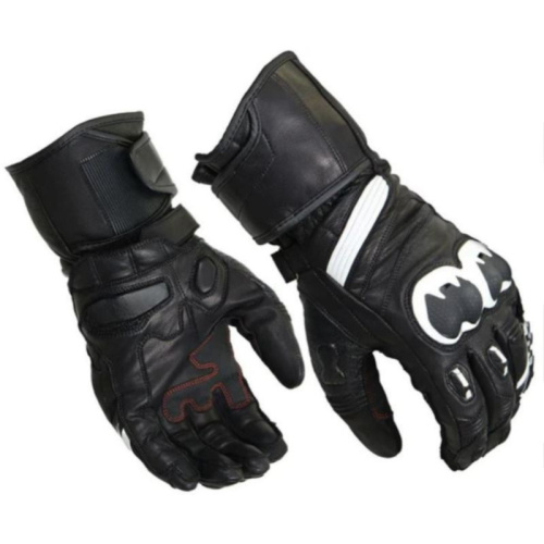 Scout Перчатки кожаные Carbon Черный/Белый в Москве